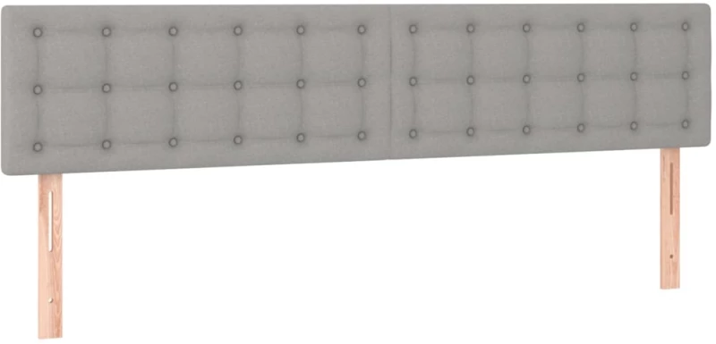 ΚΡΕΒΑΤΙ BOXSPRING ΜΕ ΣΤΡΩΜΑ ΑΝΟΙΧΤΟ ΓΚΡΙ 200X200 ΕΚ. ΥΦΑΣΜΑΤΙΝΟ 3140401