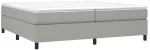ΚΡΕΒΑΤΙ BOXSPRING ΜΕ ΣΤΡΩΜΑ ΑΝΟΙΧΤΟ ΓΚΡΙ 200X200 ΕΚ. ΥΦΑΣΜΑΤΙΝΟ 3144447