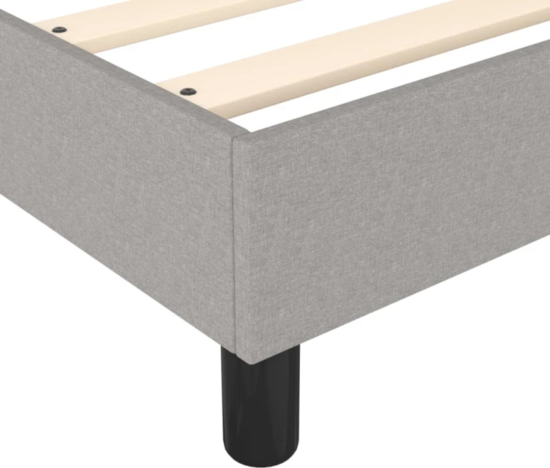 ΚΡΕΒΑΤΙ BOXSPRING ΜΕ ΣΤΡΩΜΑ ΑΝΟΙΧΤΟ ΓΚΡΙ 200X200 ΕΚ. ΥΦΑΣΜΑΤΙΝΟ 3144447