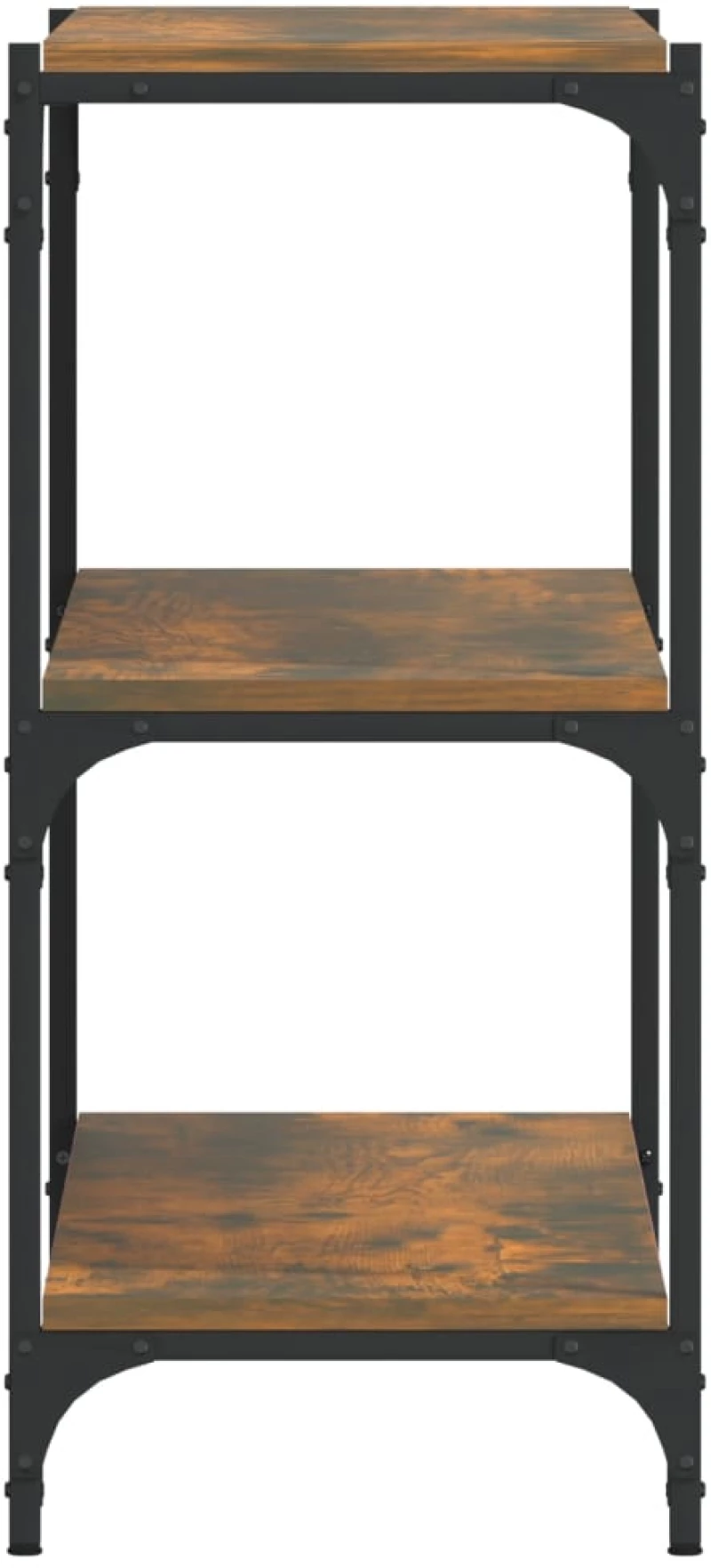ΒΙΒΛΙΟΘΗΚΗ ΚΑΠΝΙΣΤΗ ΔΡΥΣ 100X33X70,5 ΕΚ. ΕΠΕΞ. ΞΥΛΟ & ΑΤΣΑΛΙ 819354