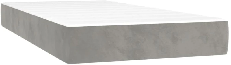 ΚΡΕΒΑΤΙ BOXSPRING ΜΕ ΣΤΡΩΜΑ & LED ΑΝ.ΓΚΡΙ 200X200 ΕΚ. ΒΕΛΟΥΔΙΝΟ 3134303