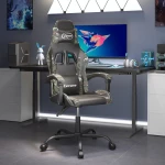 ΚΑΡΕΚΛΑ GAMING ΠΕΡΙΣΤΡΕΦΟΜΕΝΗ ΜΑΥΡΗ/ΠΑΡΑΛΛΑΓΗ ΣΥΝΘΕΤΙΚΟ ΔΕΡΜΑ 349578
