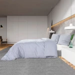 ΣΕΤ ΠΑΠΛΩΜΑΤΟΘΗΚΗΣ ΓΚΡΙ 200 X 200 ΕΚ. ΒΑΜΒΑΚΕΡΟ 136095