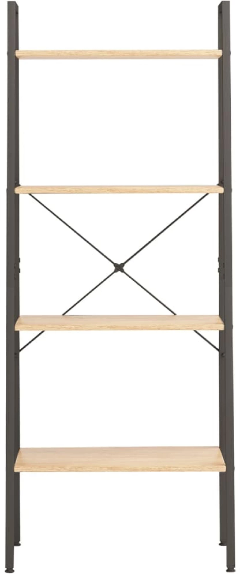 ΡΑΦΙΕΡΑ 4 ΕΠΙΠΕΔΩΝ ΑΝΟΙΧΤΟ ΚΑΦΕ & ΜΑΥΡΟ 56 X 35 X 140 ΕΚ. 336364