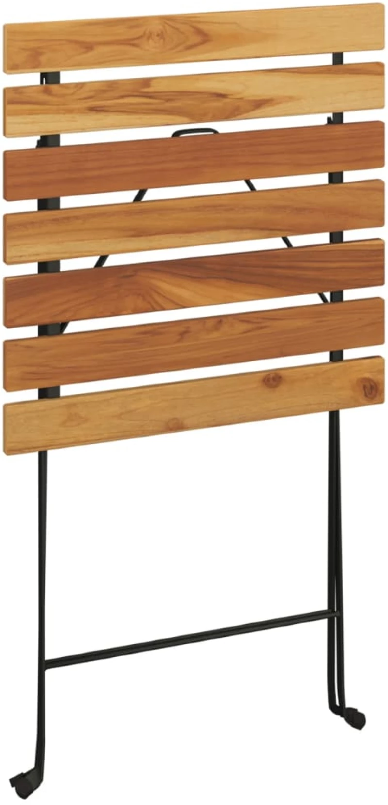 ΤΡΑΠΕΖΙ BISTRO ΠΤΥΣΣΟΜ. 55X54X71 ΕΚ. ΜΑΣΙΦ ΞΥΛΟ TEAK & ΑΤΣΑΛΙ 319978