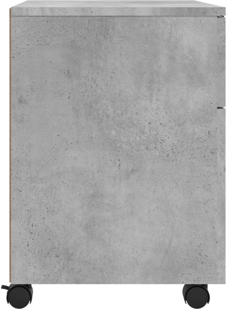 ΑΡΧΕΙΟΘΗΚΗ ΦΟΡΗΤΗ ΓΚΡΙ ΣΚΥΡ. 45X38X54 ΕΚ. ΕΠΕΞ. ΞΥΛΟ ΜΕ ΡΟΔΕΣ 811524