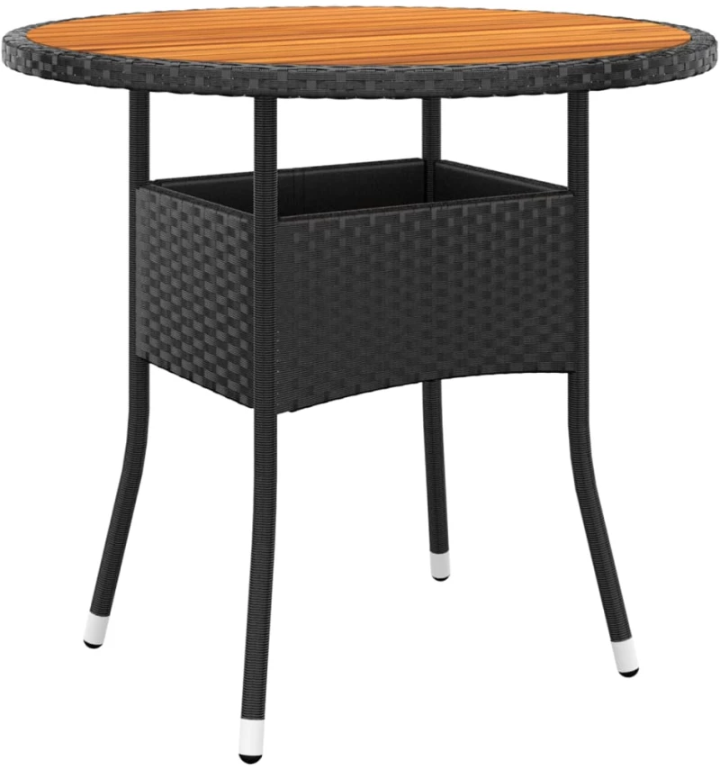 ΣΕΤ ΕΠΙΠΛΩΝ BISTRO ΚΗΠΟΥ 3 ΤΕΜ. ΜΑΥΡΟ ΑΠΟ ΣΥΝΘΕΤΙΚΟ ΡΑΤΑΝ 3058549