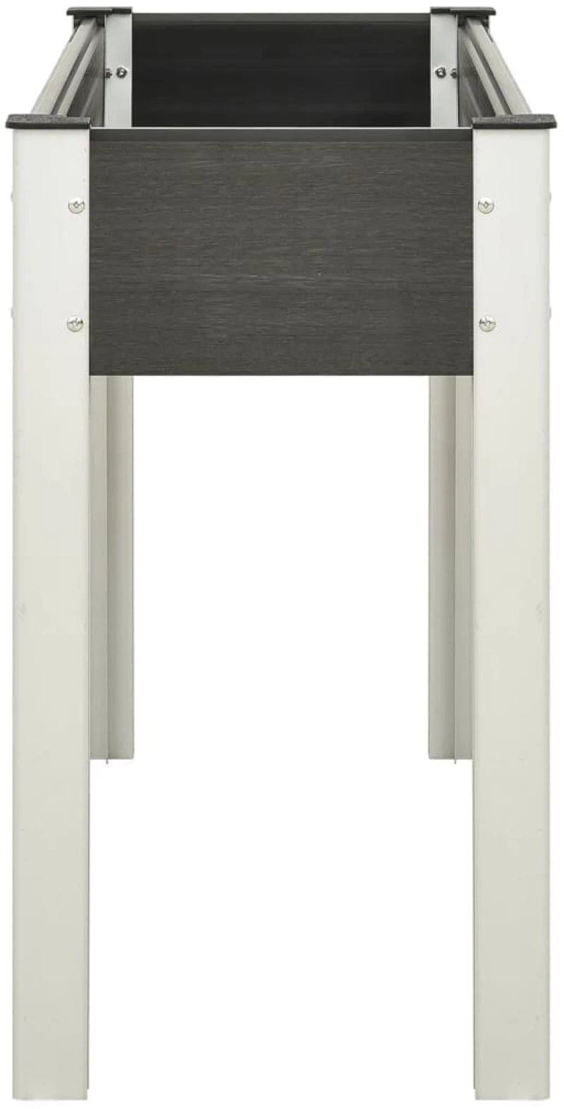 ΖΑΡΝΤΙΝΙΕΡΑ ΚΗΠΟΥ ΥΠΕΡΥΨΩΜΕΝΗ ΓΚΡΙ 120X 40 X 75 ΕΚ. ΑΠΟ WPC 362566