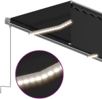 ΤΕΝΤΑ ΣΥΡΟΜΕΝΗ ΧΕΙΡΟΚΙΝΗΤΗ ΜΕ ΣΚΙΑΣΤΡΟ & LED ΑΝΘΡΑΚΙ 5 X 3 Μ. 3069464