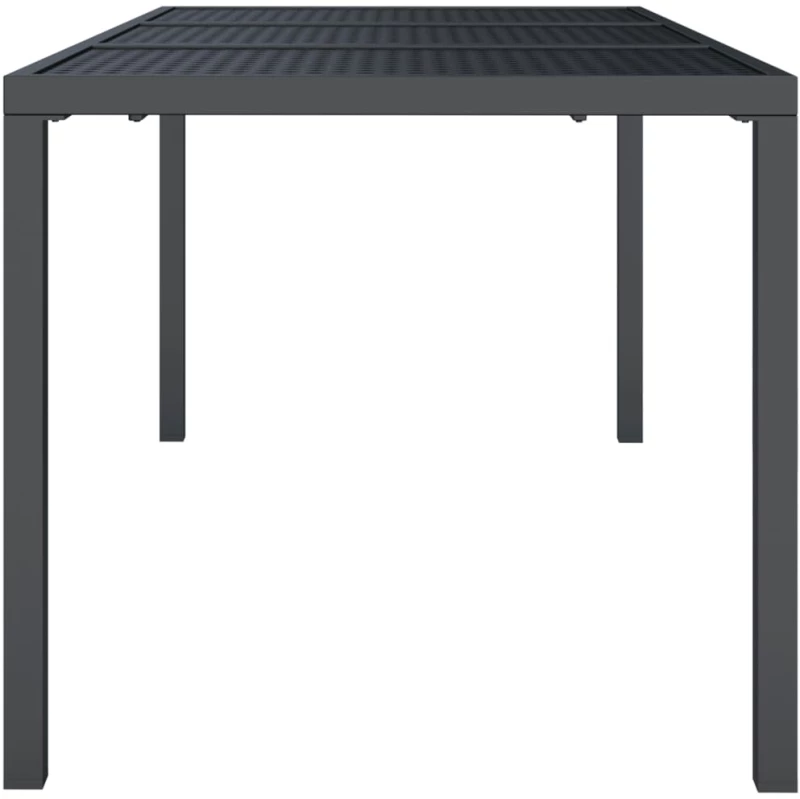 ΤΡΑΠΕΖΙ ΚΗΠΟΥ ΑΝΘΡΑΚΙ 165X80X72 ΕΚ. ΑΤΣΑΛΙΝΟ 362746