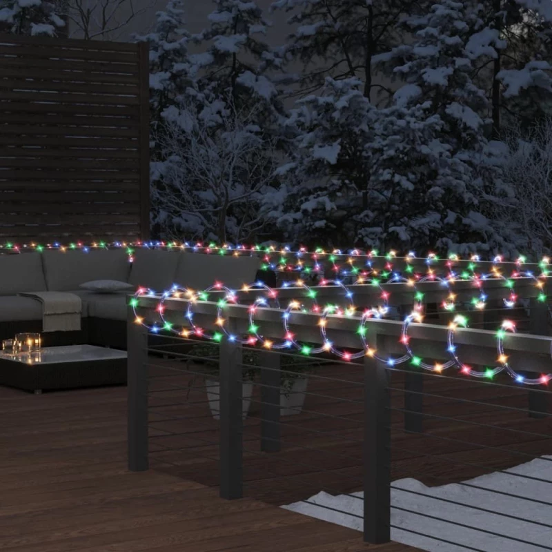 ΦΩΤΑΚΙΑ ΣΕ ΣΩΛΗΝΑ ΜΕ 120 LED ΠΟΛΥΧΡΩΜΑ 5 Μ. ΑΠΟ PVC 343314