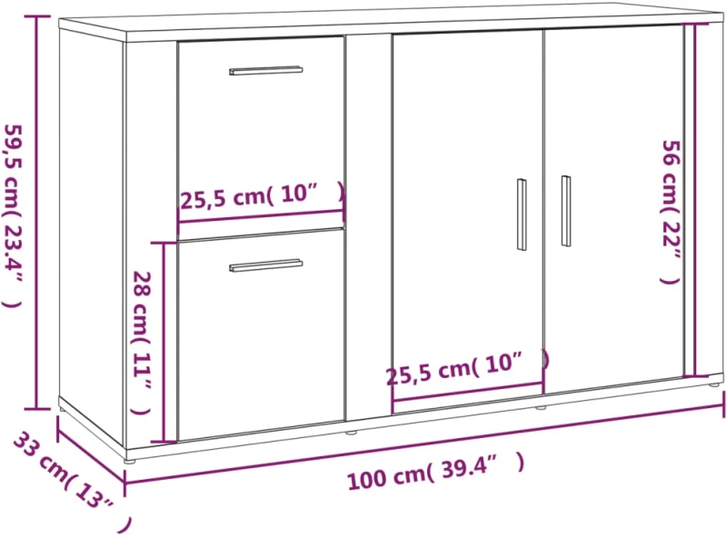 ΝΤΟΥΛΑΠΙ ΚΑΠΝΙΣΤΗ ΔΡΥΣ 100X33X59,5 ΕΚ. ΑΠΟ ΕΠΕΞΕΡΓΑΣΜΕΝΟ ΞΥΛΟ 821001