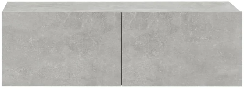 ΈΠΙΠΛΑ ΤΗΛΕΟΡΑΣΗΣ ΤΟΙΧΟΥ 4 ΤΕΜ. ΓΚΡΙ 100X30X30ΕΚ. ΕΠΕΞΕΡΓ. ΞΥΛΟ 3114193