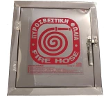 Ανοξείδωτη Πυροσβεστική Φωλια με Γάντζο  40X40 ΙΝΟΧ 304 TINY