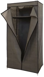 Ντουλάπα Ρούχων Taupe Ύφασμα 75x45x160cm