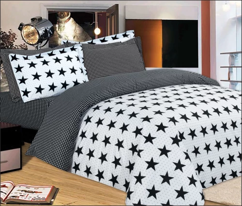 Σετ Κουβερλί LE BLANC Premium Υπέρδιπλο Star Oxford 220x240