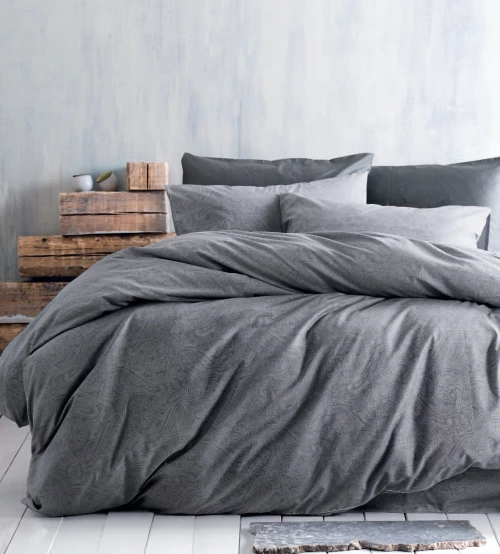 CHARISMA ΓΚΡΙ - ΣΕΤ ΚΟΥΒΕΡΛΙ DIVA ΗΜΙΔΙΠΛΟ (160X240)