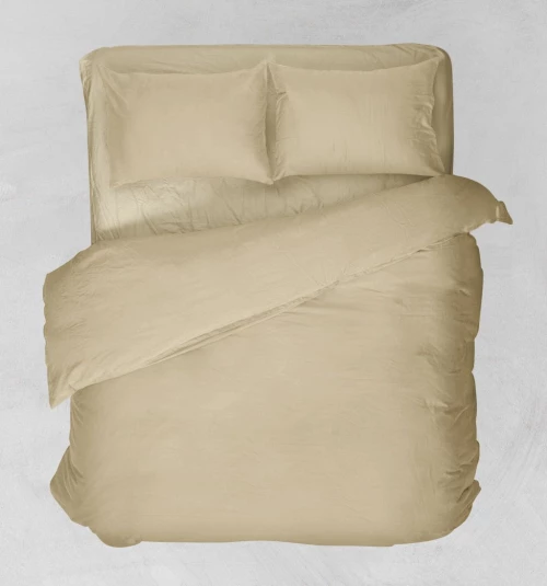 Σεντόνι Υπέρδιπλο 220x260 Basic Μπεζ Ανοιχτό