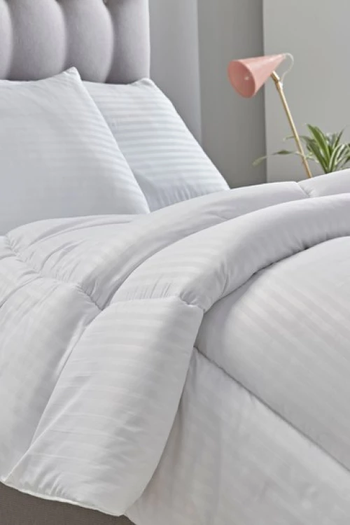 ΠΑΠΛΩΜΑ ALL SEASON MICROSATIN LINE Μονό 160Χ240 με Βάτα 200γρ/μ2