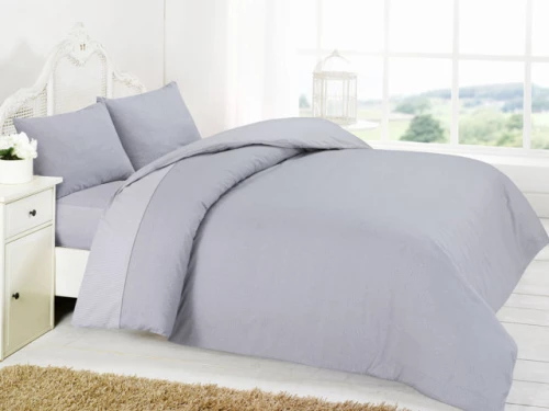 Σετ Σεντόνια Υπέρδιπλα με Λάστιχο 160x200+25 830 Γκρι