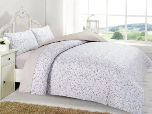 Σετ Κουβερτώριο Μονό 160x240 Νίνα Μπεζ