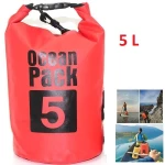 Αδιάβροχη τσάντα παραλίας Ocean Pack 5L κόκκινη