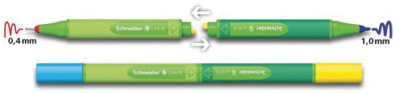 Schneider Link-It 191 μαρκαδόρος 0.4mm golden yellow κίτρινο