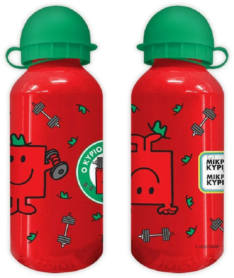 Χάρτινη Πόλη HP.BTS.WB.101 παγούρι αλουμινίου 400ml  Ο Κύριος Δυνατός