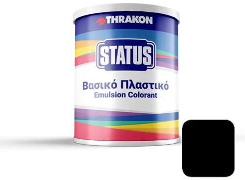 Βασικό Πλαστικό STATUS Μαύρο 750ml