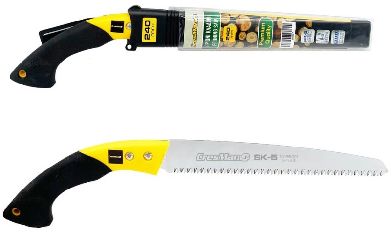 Πριόνι κλάδου θήκης CRESMAN SK-5 270mm με λαβή TPR
