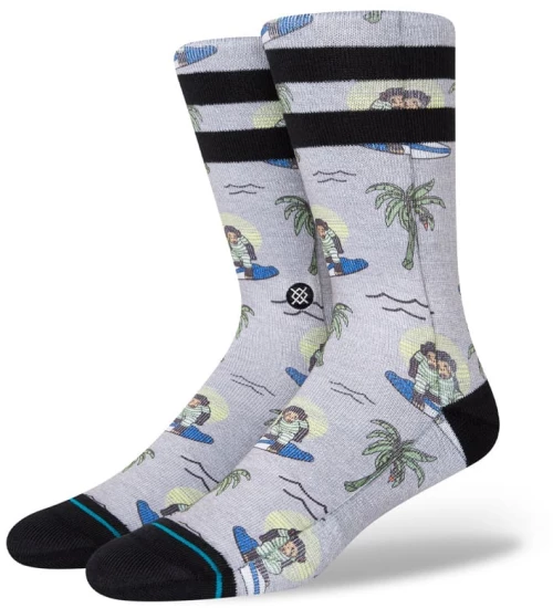 Κάλτσες Stance Surfing Monkey Grey