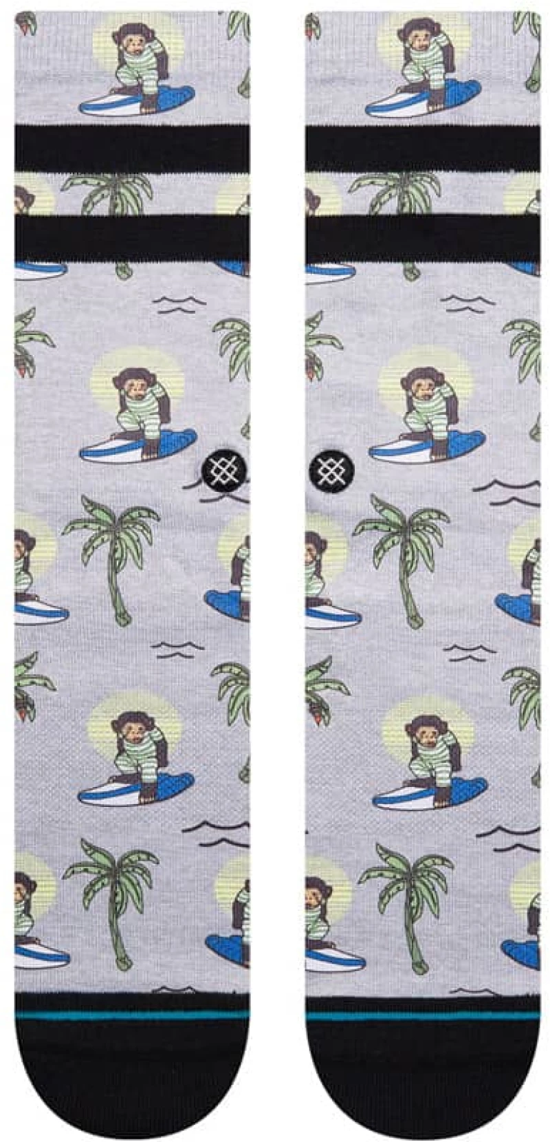 Κάλτσες Stance Surfing Monkey Grey