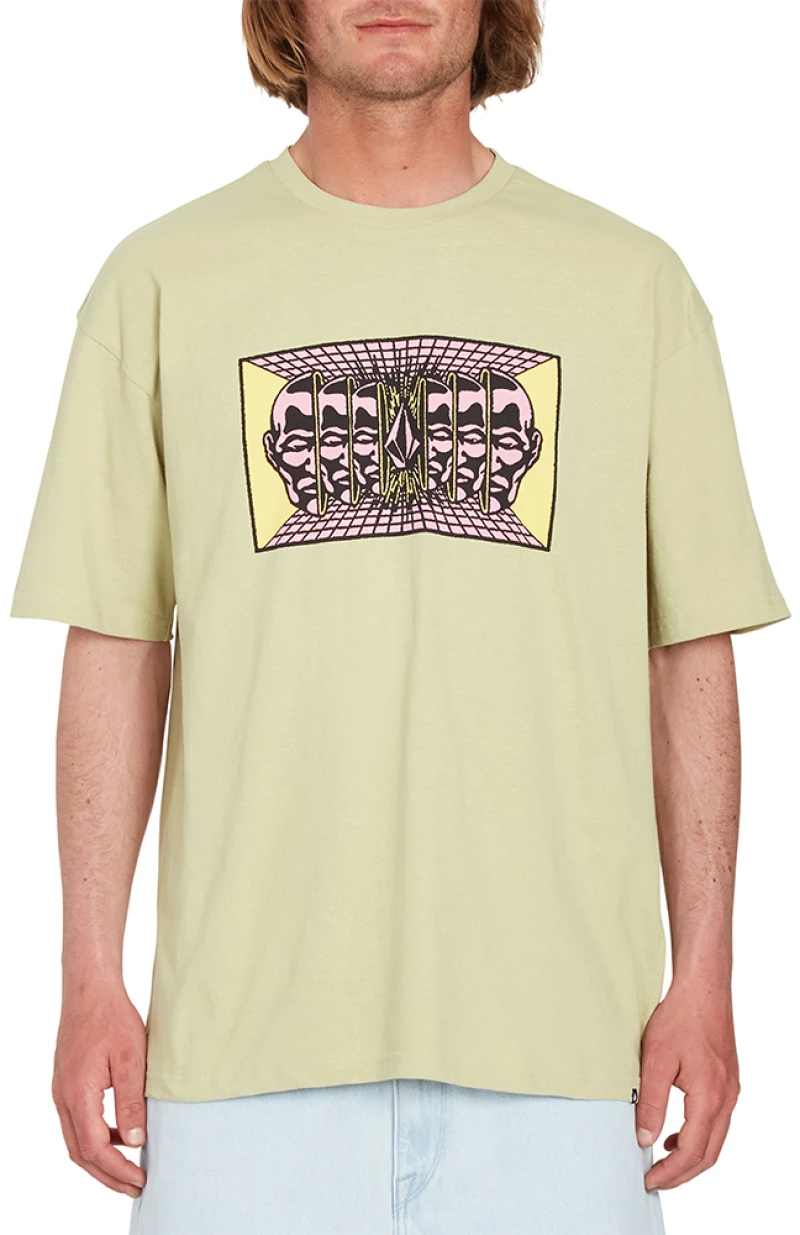 T-Shirt Volcom Mind Invasion Lentil Green