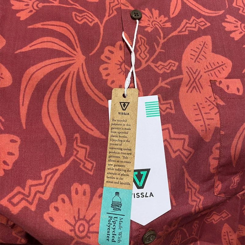 Πουκάμισο Vissla Piha Eco Terracotta