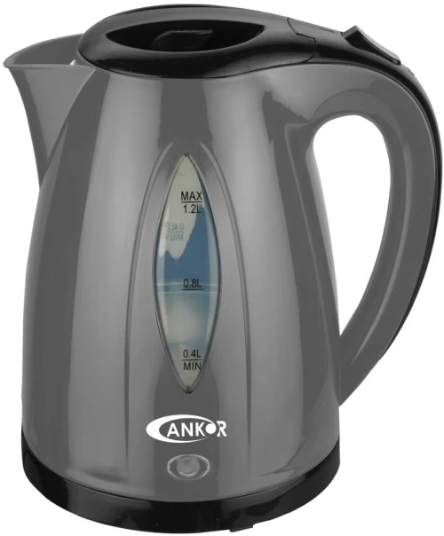 ΒΡΑΣΤΗΡΑΣ 1,2lt ΓΚΡΙ ΜΕ ΜΑΥΡΟ 1100W ANKOR