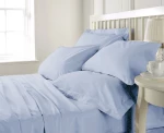 Σετ Σεντόνια Υπέρδιπλα με Λάστιχο 160x200+25 Prestige 2 Sky Blue