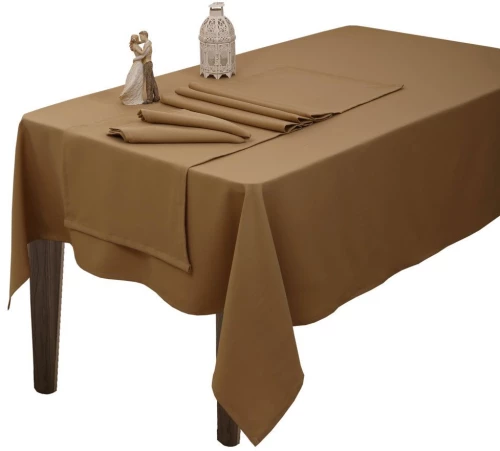 Τραπεζομάντηλο 160x320 Άρμονι Μπεζ