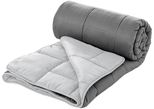 Κουβερλί-Πάπλωμα Micro Grey Υπέρδιπλο (220x240)