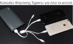 Ανδρικό Backpack LAPTOP Tigernu 3599 (ΔΩΡΟ MULTI CHARGE CABLE)