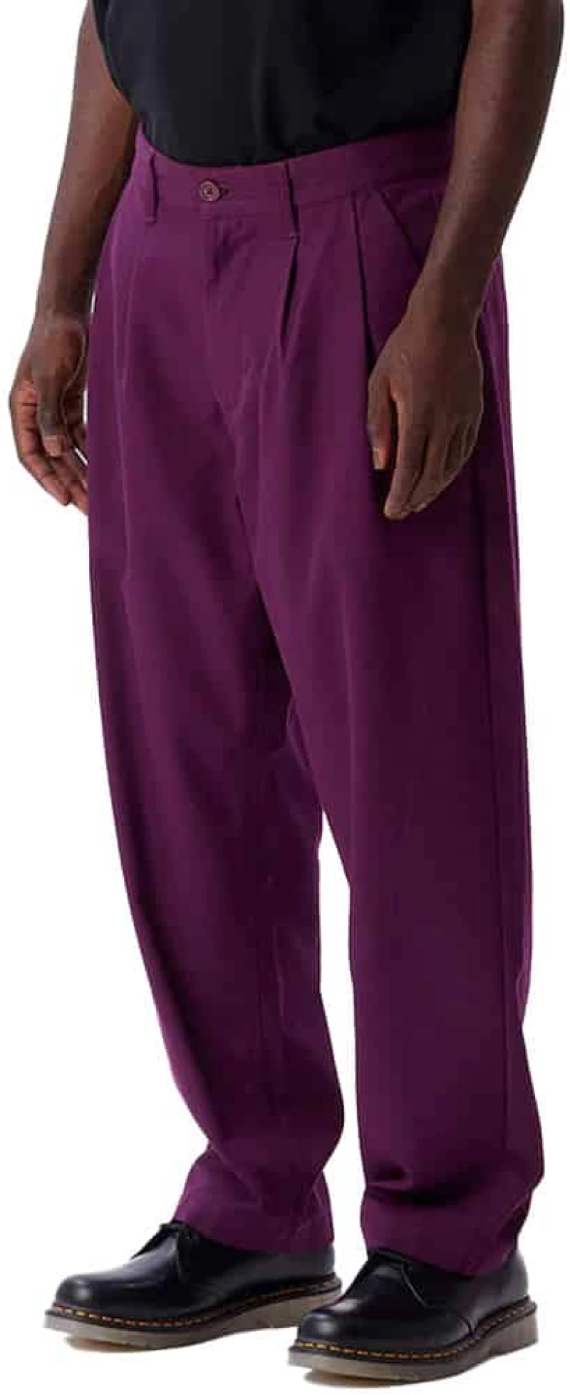 Παντελόνι Obey Fubar Pleated Beetroot