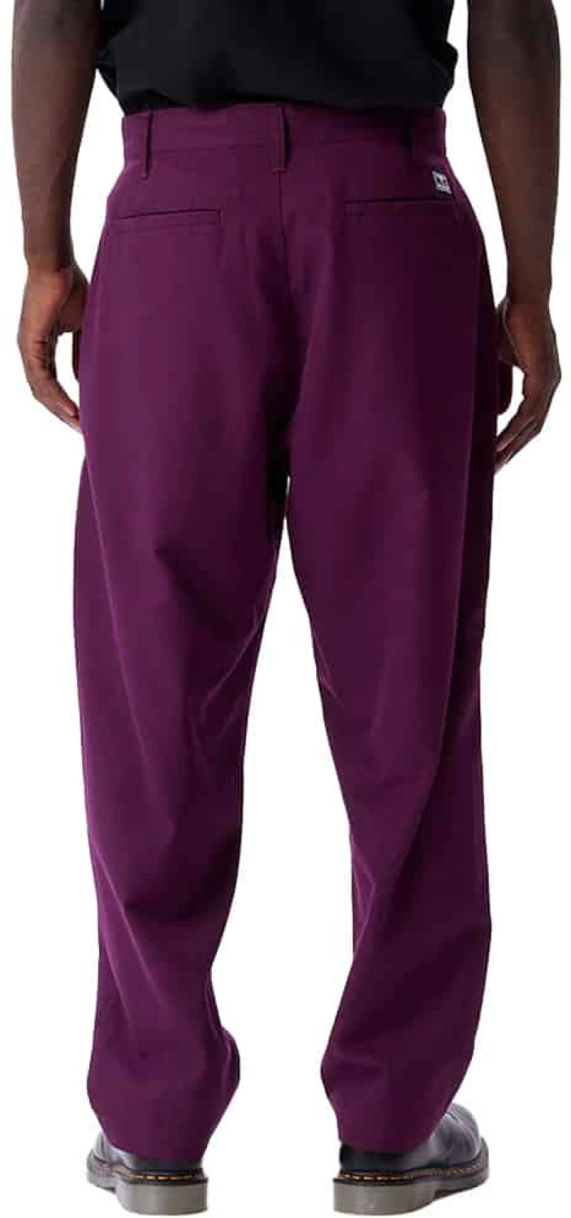 Παντελόνι Obey Fubar Pleated Beetroot