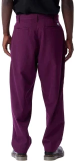 Παντελόνι Obey Fubar Pleated Beetroot