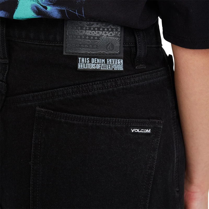 Τζιν Παντελόνι Volcom Weellow Black
