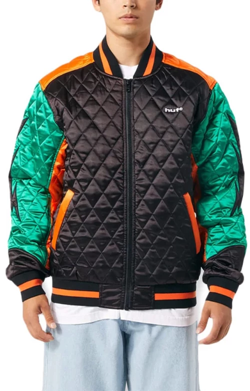 Μπουφάν HUF Lightning Bomber Black