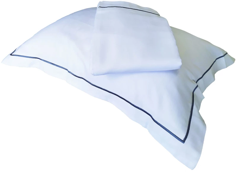 Παπλωματοθήκη Cotton Satin Plain Line TC310 Cotton 100% One Line 170x250