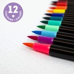Σετ 12 μαρκαδόροι Πινέλο