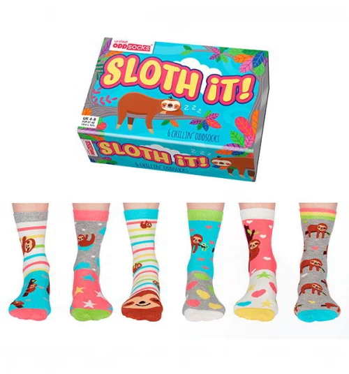 Γυναικείες κάλτσες Oddsocks 37-42 sloth it 94.03.001