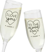 Ποτήρια σαμπάνιας Love Legami