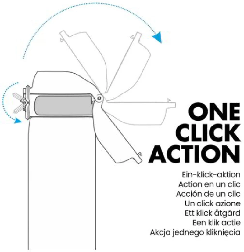 Παγούρι Ion8 Ζέβρα 500ml