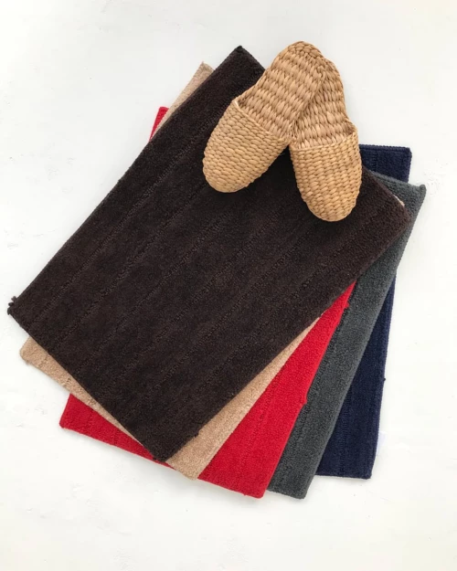 Micro Αντιολισθητικό Χαλάκι Μπάνιου Cozy 40x60cm 40x60cm Μπλε